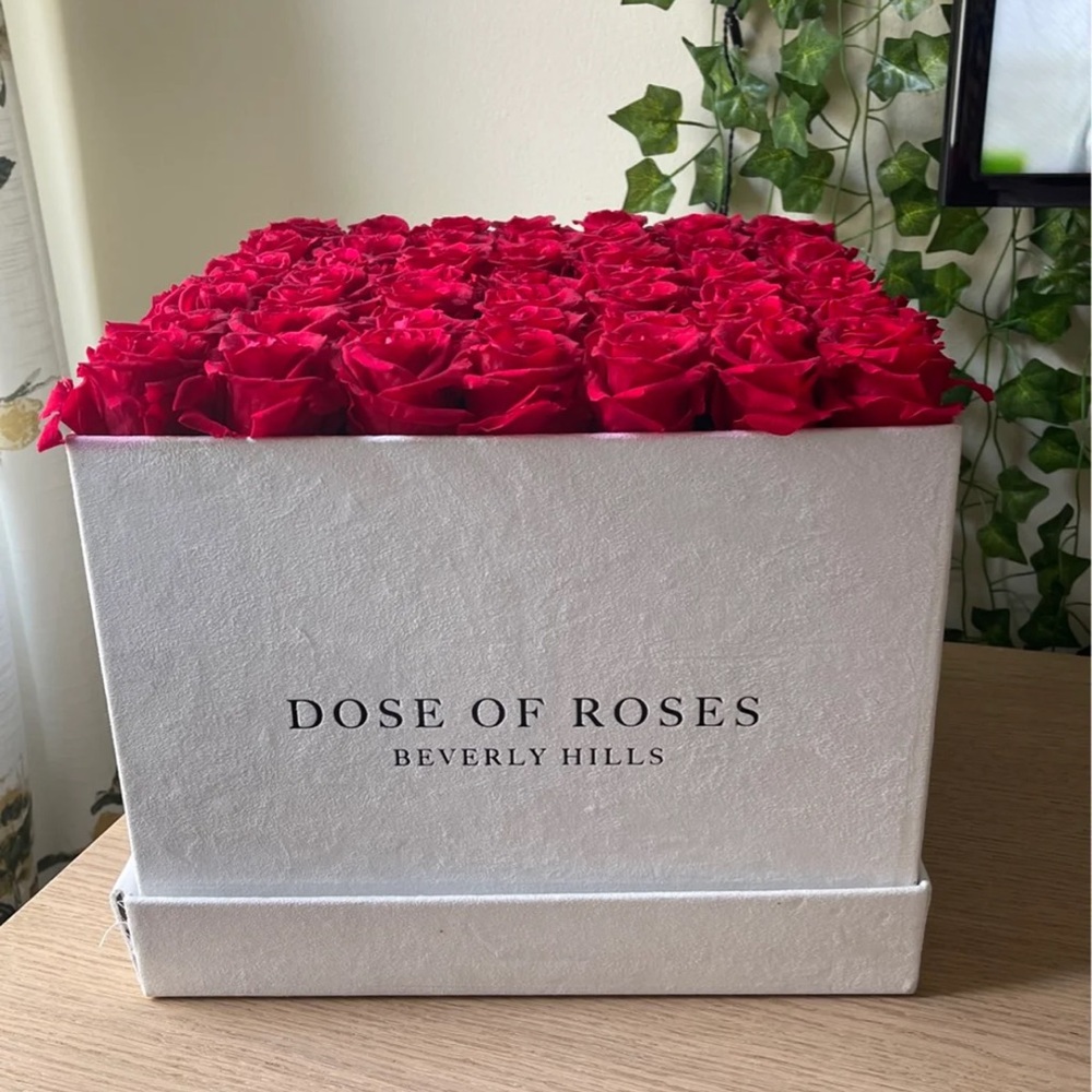 red flowers
